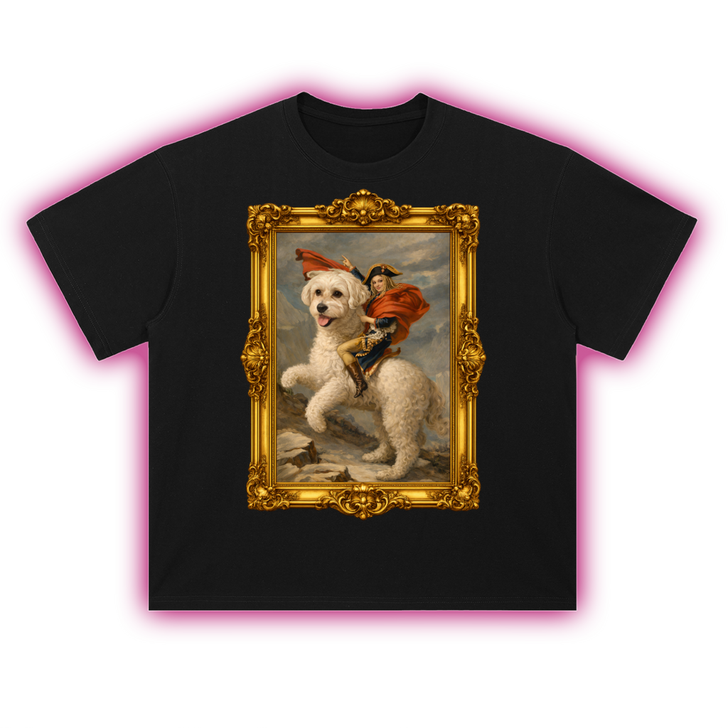 Haley's Crossing Heavyweight Drop Shoulder Cotton T-Shirt