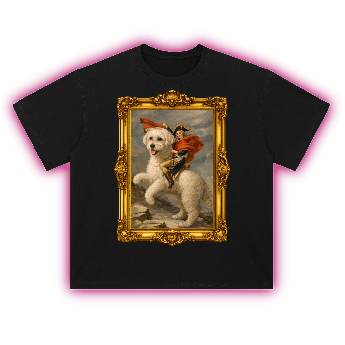 Haley's Crossing Heavyweight Drop Shoulder Cotton T-Shirt